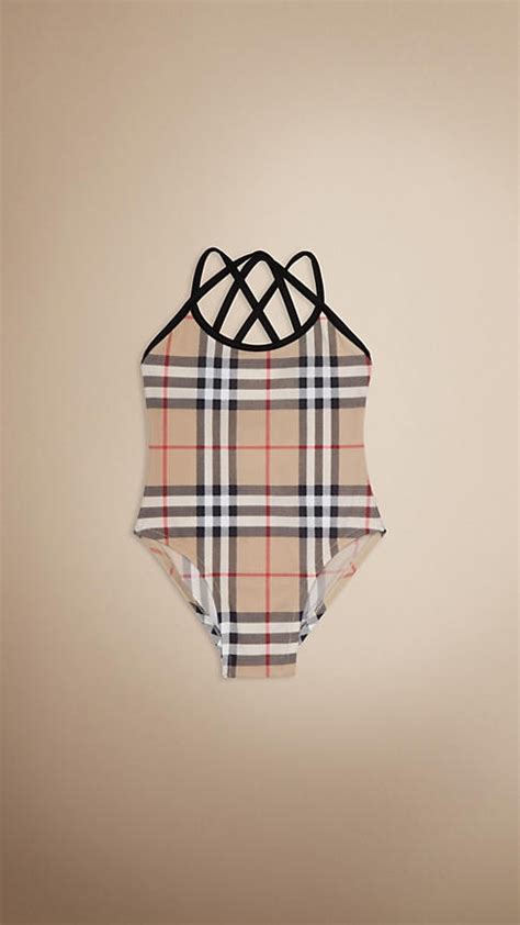 baby burberry bathing suit|burberry baby bodysuit.